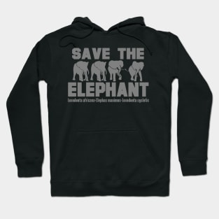 SAVE THE ELEPHANT Hoodie